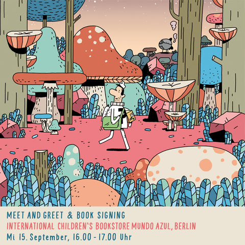 Meet & Greet and book signing with author and comic artist Guillaume Perreault.