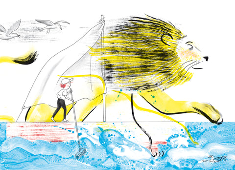 Mittwoch, den 12. September, 17 bis 20 Uhr: Vernissage "Spotlight Schweiz", Illustrationen von It's Raining Elephants (Nina Wehrle & Evelyne Laube). In Anwesenheit der Künstlerin Nina Wehrle.