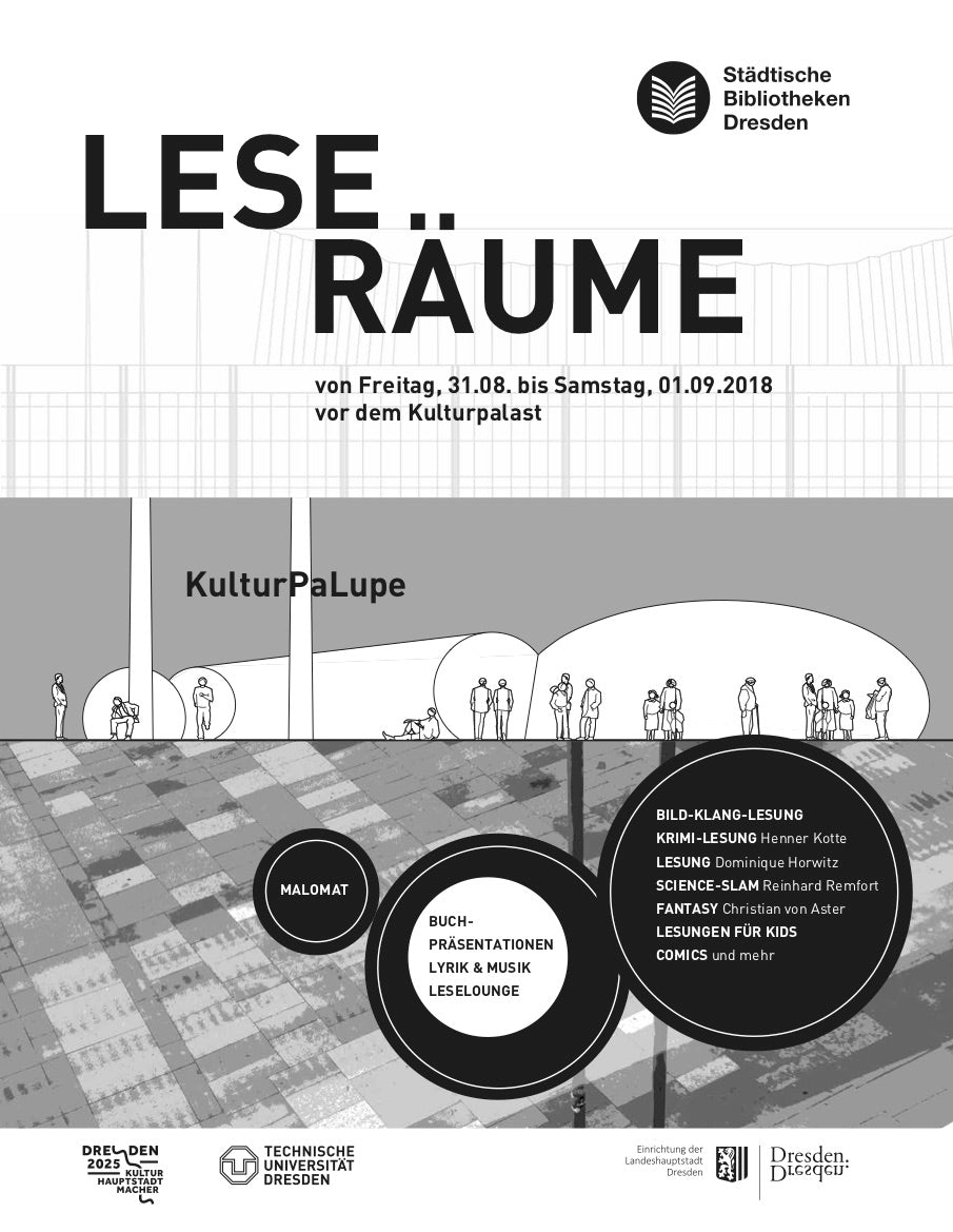 Unsere Bücher in Dresden - LESERÄUME VOR DEM KULTURPALAST - Städtische Bibliotheken Dresden
