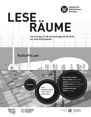 Unsere Bücher in Dresden - LESERÄUME VOR DEM KULTURPALAST - Städtische Bibliotheken Dresden