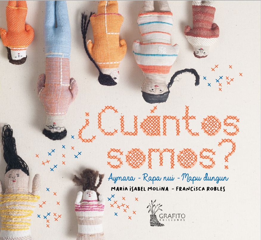 ¿Cuántos somos? / Bilderbuch Spanisch / Maria Isabel Molina / Textilillustration von Francisca Robles