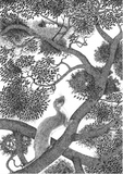 Entre mes branches / Zwischen meinen Zweigen / Bilderbuch Französisch / Nicolas Michel