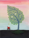 Bunny and Tree / Silent Book / Balint Zsako