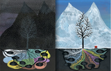 Bunny and Tree / Silent Book / Balint Zsako