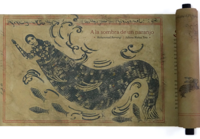 A la sombra de un naranjo / Kinderbuch Spanisch /  Juliana Muñoz Toro / Mohammad Barrangi