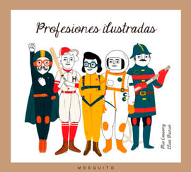 "Profesiones ilustradas" Mia Cassany, Elisa Munsó / Kinderbuch Spanisch
