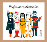 "Profesiones ilustradas" Mia Cassany, Elisa Munsó / Kinderbuch Spanisch