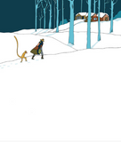 Le singe et l’épouvantail / Kinderbuch Französisch / Pierre Senges / Albertine / Arnaud Marzorati