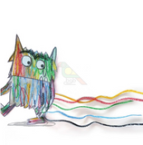 هیولای رنگها / Monster of Colors / Kinderbuch Persisch / Kinderbuch aus Iran / Anna Yanas