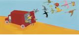 Os Pássaros / Kinderbuch Portugiesisch / Germano Zullo / Albertine