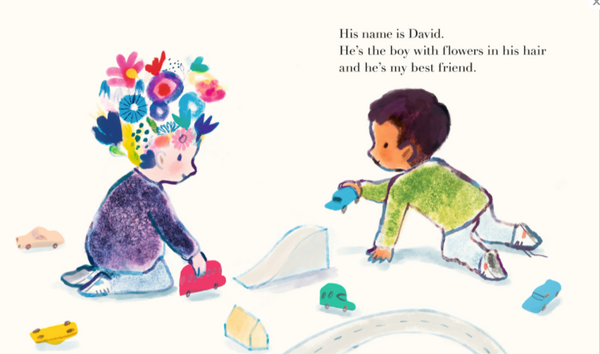 The Boy With Flowers In His Hair / Kinderbuch Englisch / Jarvis – Mundo ...