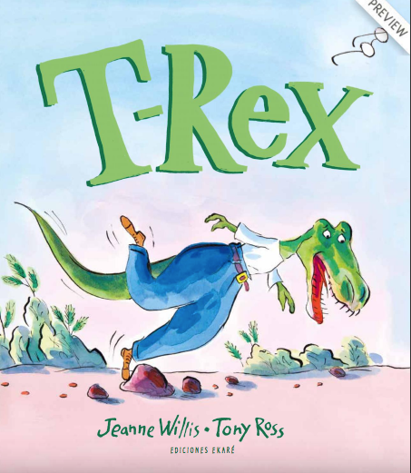 T-Rex / Kinderbuch Spanisch / Jeanne Willis /Tony Ross