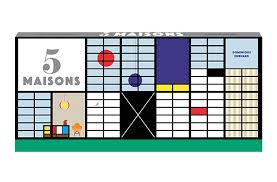 "5 Maisons" Dominique Ehrhard / Kinderbuch Französisch