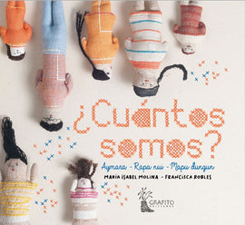 ¿Cuántos somos? / Bilderbuch Spanisch / Maria Isabel Molina / Textilillustration von Francisca Robles