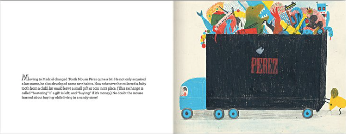 Tooth Mouse Pérez / Bilderbuch Englisch / Ana Cristina Herreros / Viol ...