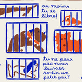 La fête des chiens / Bilderbuch Französisch / Laura Simonati
