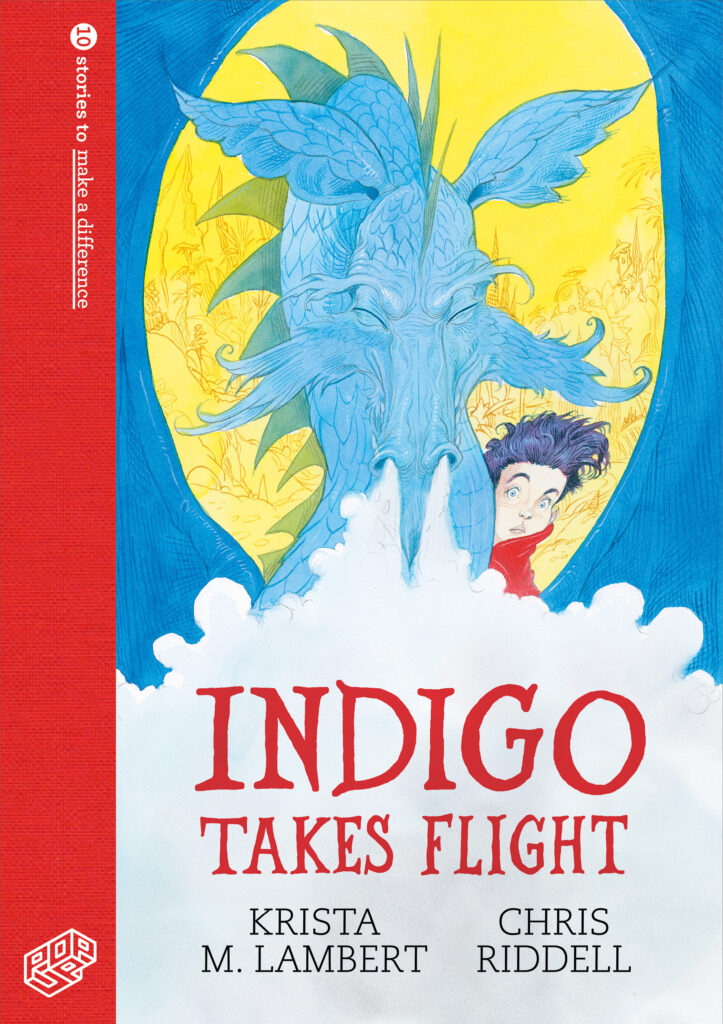 Indigo Takes Flight / Kinderbuch Englisch / Krista M. Lambert / Chris Riddell