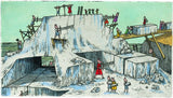 "Ice" Arthur Geisert / Kinderbuch Englisch