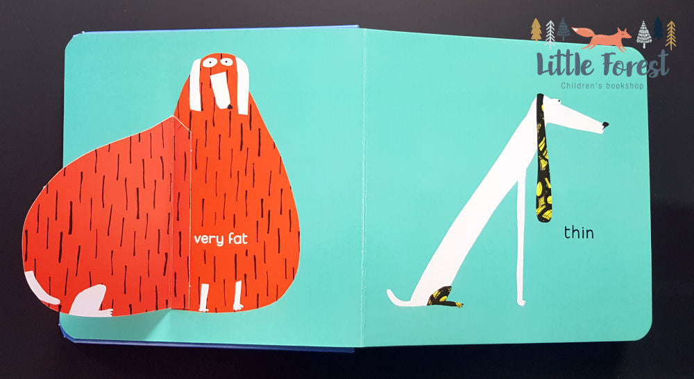 Big Dog, Little Dog: Lift-the-Flap Opposites / élo / Kinderbuch Englis – mundo azul