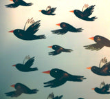 The black crow goes on a trip / کلاغ سیاه به سفر می رود / Babak Saberi / Shabnam Chaichian / Kinderbuch persisch / Iran / Tuti Books