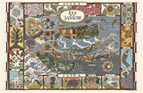 Atlas de islas imaginarias / Kinderbuch Spanisch / Huw Lewis-Jones