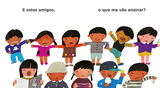 Os meus amigos / Kinderbuch Portugiesisch / Taro Gomi