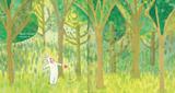 Sato, The Rabbit, The Moon / Kinderbuch Englisch / Yuki Ainoya
