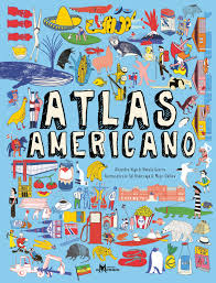 "Atlas Americano" Alejandra Vega, Natalie Guerra, Sol Undurraga, Mujer Gallina / Kinderbuch Spanisch