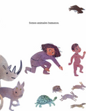 "Somos animales humanos" Rosie Haine / Bilderbuch Spanisch